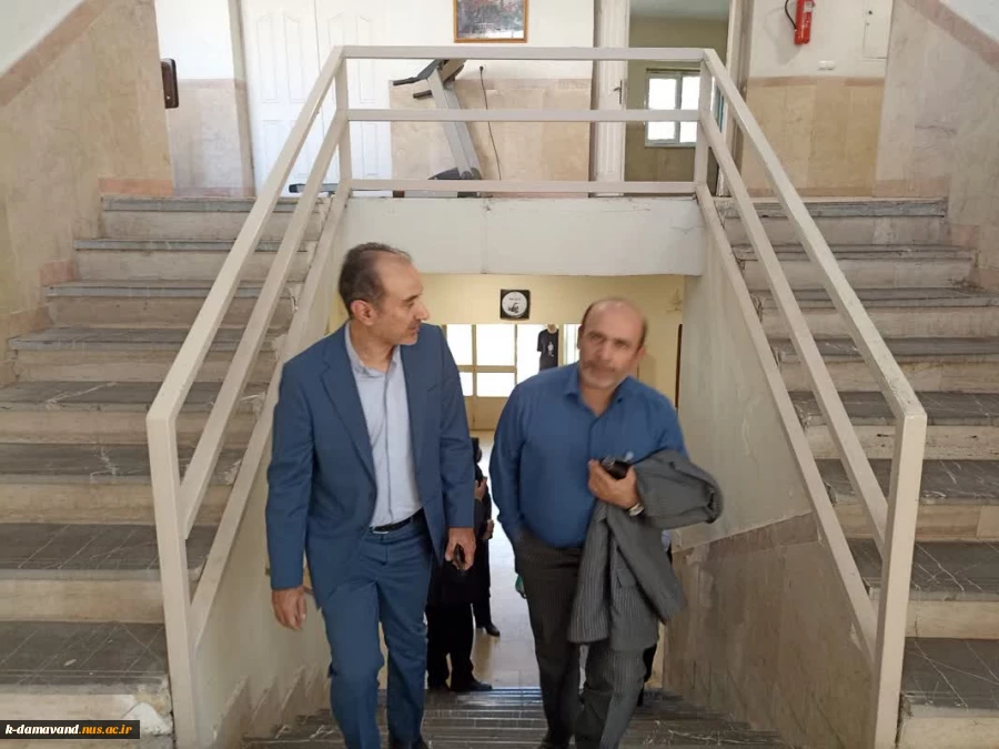 بازدید معاون محترم اداره کل حوزه ریاست دانشگاه ملی مهارت به همراه معاون محترم مدیر کل امور اداری و رئیس محترم اداره حراست امور استان ها از آموزشکده کشاورزی دماوند 3