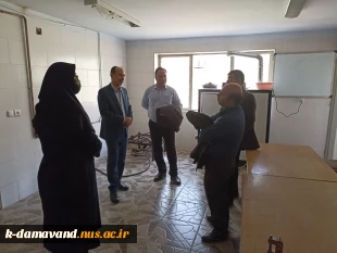 بازدید معاون محترم اداره کل حوزه ریاست دانشگاه ملی مهارت به همراه معاون محترم مدیر کل امور اداری و رئیس محترم اداره حراست امور استان ها از آموزشکده کشاورزی دماوند 4