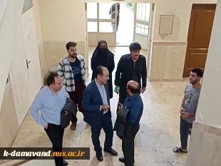 بازدید معاون محترم اداره کل حوزه ریاست دانشگاه ملی مهارت به همراه معاون محترم مدیر کل امور اداری و رئیس محترم اداره حراست امور استان ها از آموزشکده کشاورزی دماوند 6
